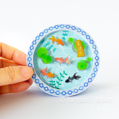 Summer mini card -goldfish-
