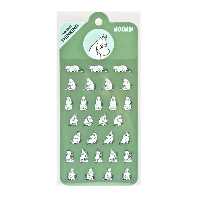 MOOMIN face sticker -THINKING-
