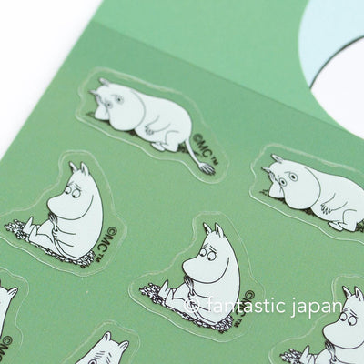 MOOMIN face sticker -THINKING-