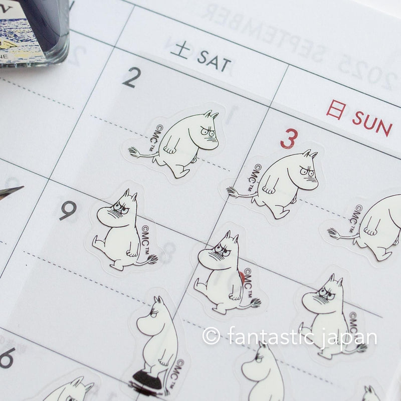 MOOMIN face sticker -ANGRY-
