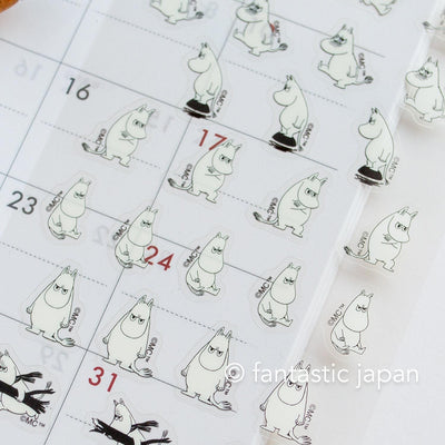 MOOMIN face sticker -ANGRY-