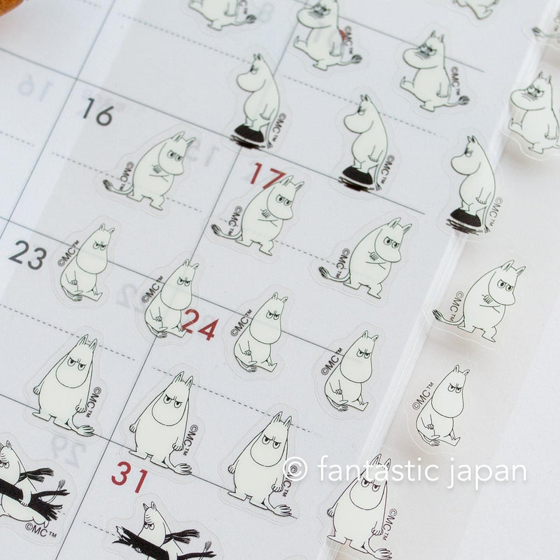 MOOMIN face sticker -ANGRY-