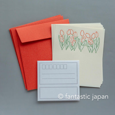 Letter press mini letter set / PETIT ET GRAND -koala-