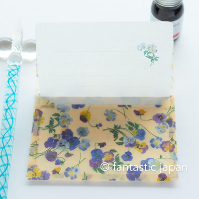mini letter set / Clair -Viola-