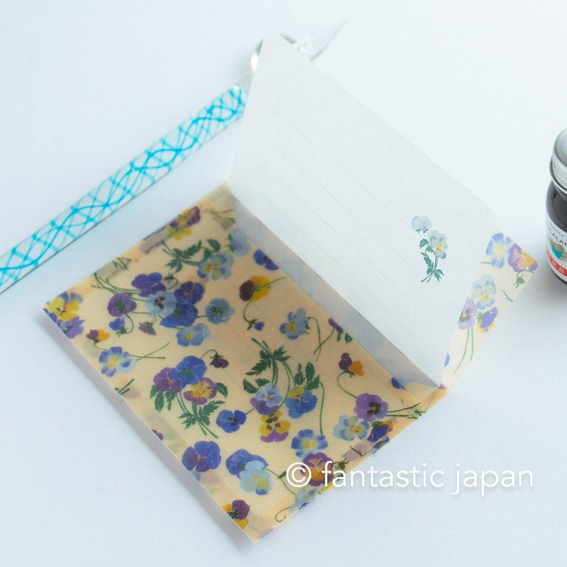 mini letter set / Clair -Viola-