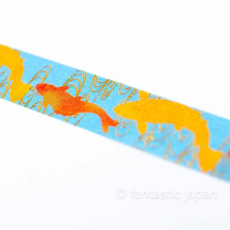 Gold Foil  Masking Tape -red and gold nishikigoi- / kamiiso sansho
