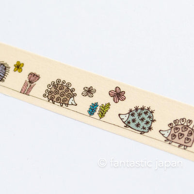 mt washi tape / Lisa Larson -Hedgehog garden-