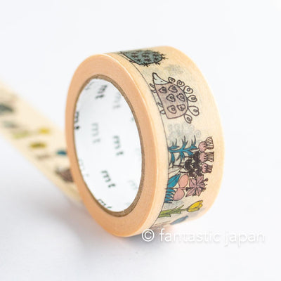 mt washi tape / Lisa Larson -Hedgehog garden-