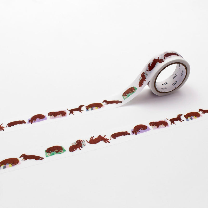 mt washi tape / Lea Maupetit -Sausage dog-
