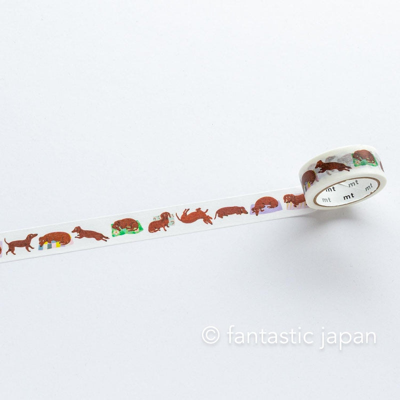 mt washi tape / Lea Maupetit -Sausage dog-