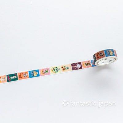 mt washi tape / Polly Fern -Flower-