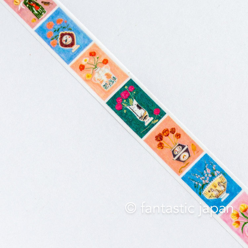 mt washi tape / Polly Fern -Flower-