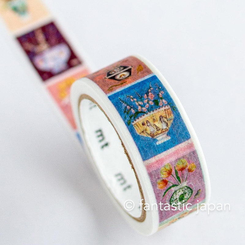mt washi tape / Polly Fern -Flower-