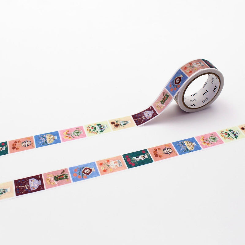 mt washi tape / Polly Fern -Flower-