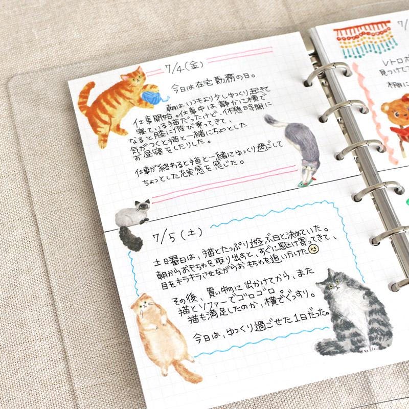 Mind Wave Sticker / heart flutters STICKER -cat-