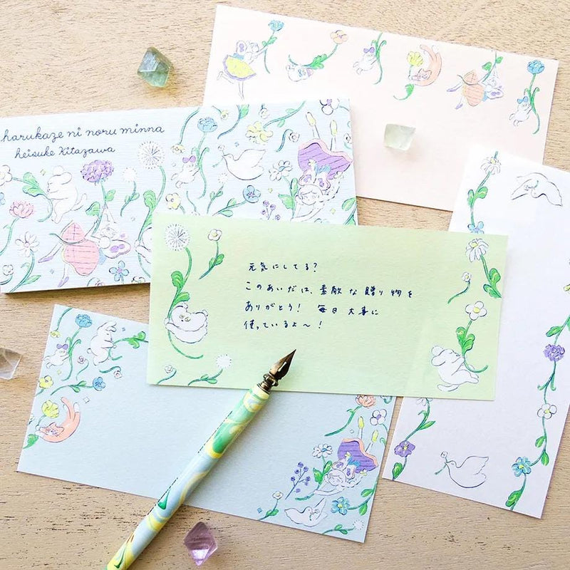 Letter Paper -Spring  Breeze- by heisuke kitazawa / cozyca products /