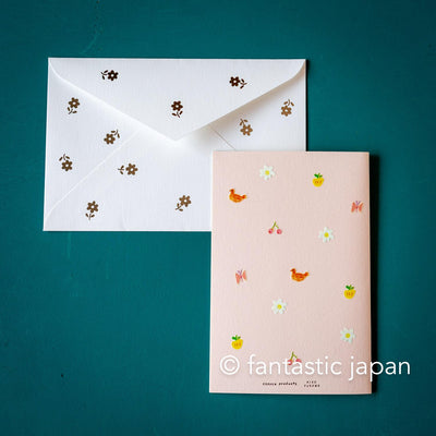 Birthday card -HAPPY BIRTHDAY- by Aiko Fukawa /  cozyca pruducts