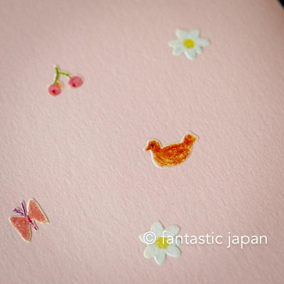 Birthday card -HAPPY BIRTHDAY- by Aiko Fukawa /  cozyca pruducts