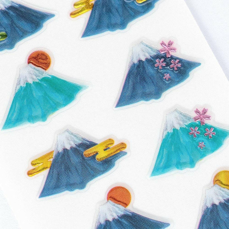 Bijoux sticker -mount Fuji-