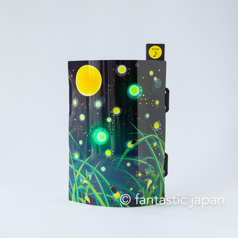 Melody and Light summer card -firefly-