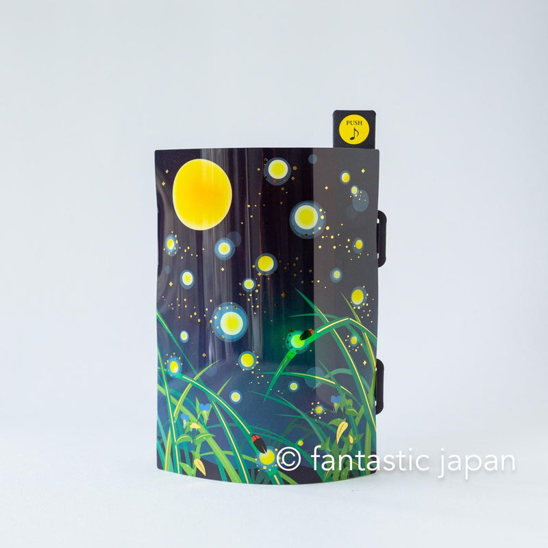 Melody and Light summer card -firefly-