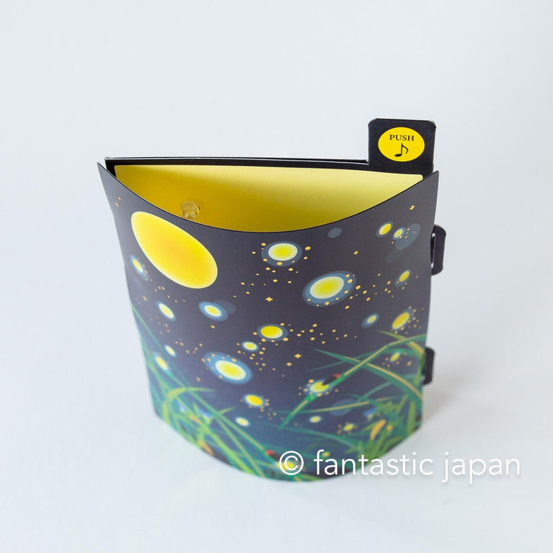 Melody and Light summer card -firefly-