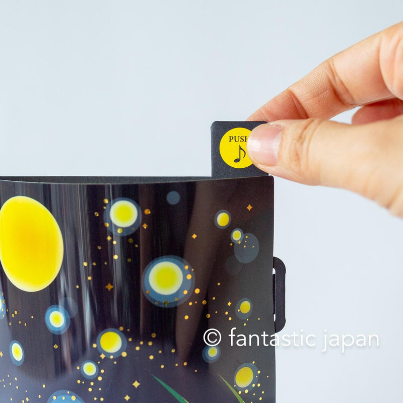 Melody and Light summer card -firefly-