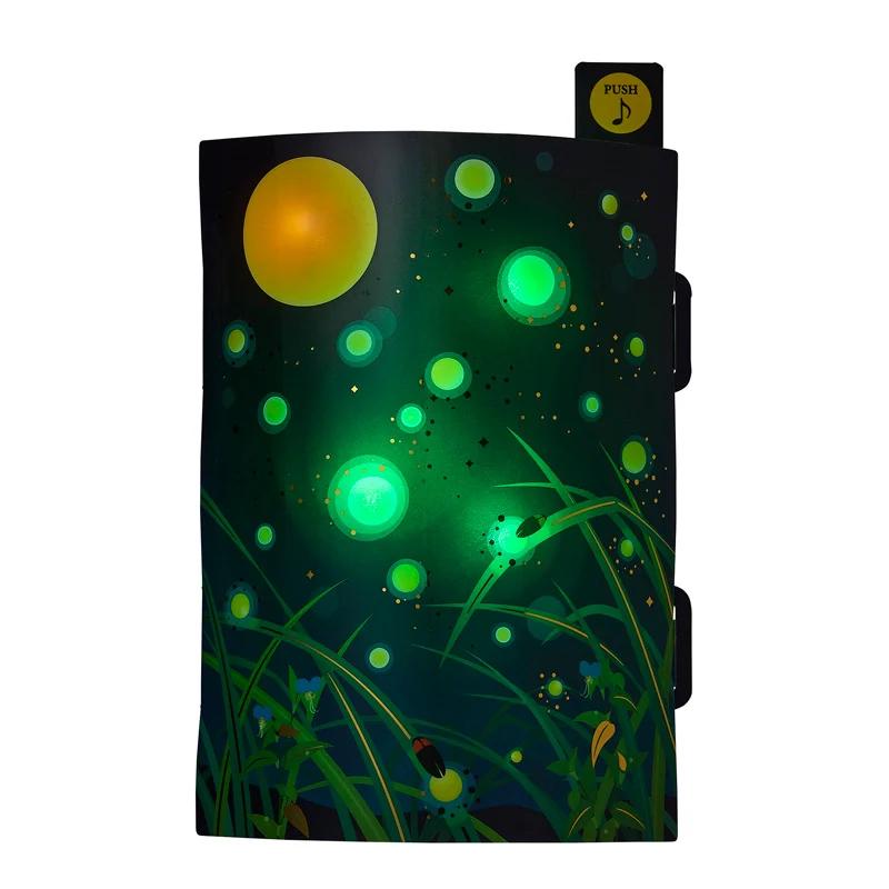 Melody and Light summer card -firefly-