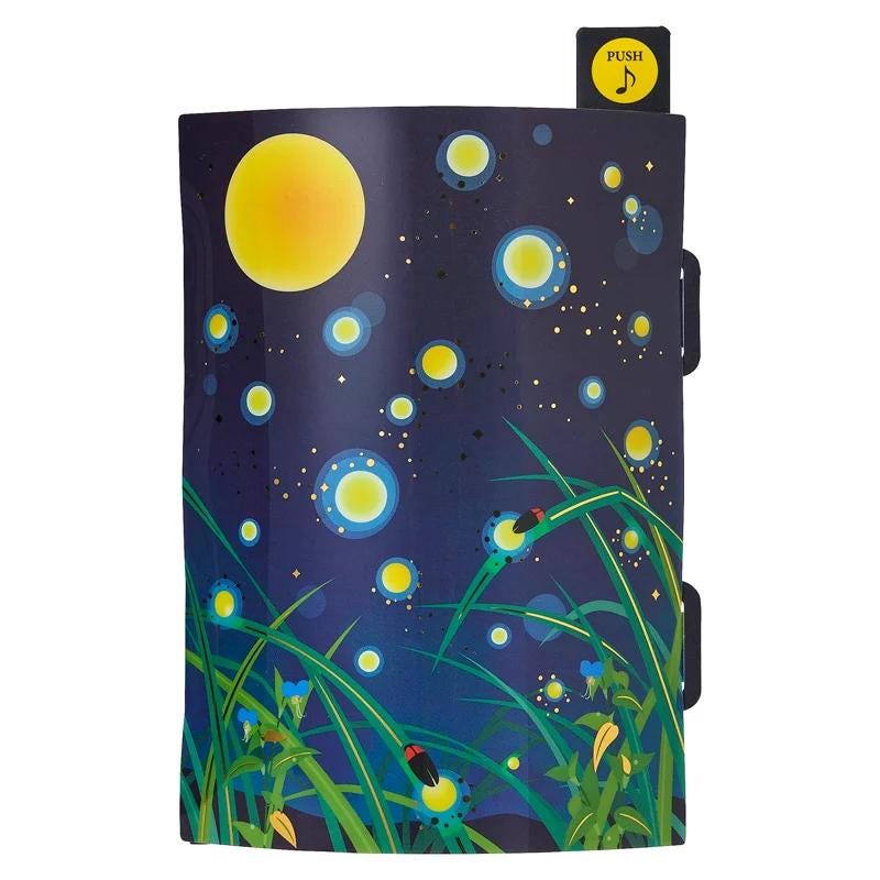 Melody and Light summer card -firefly-