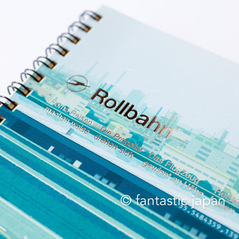 DELFONICS / Rollbahn spiral notebook Large (5.6" x 7.1" ) / SHIMADA Rie A