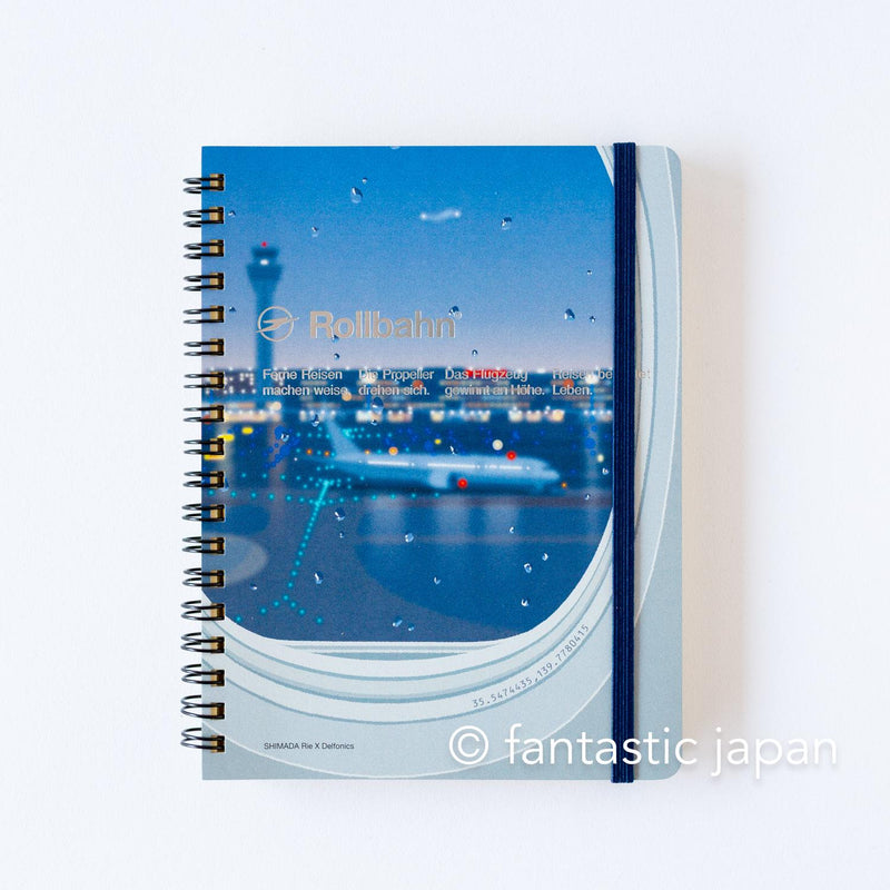 DELFONICS / Rollbahn spiral notebook Large (5.6" x 7.1" ) / SHIMADA Rie B