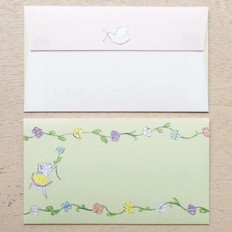 cozyca Letter Set -spring breeze- by heisuke kitazawa