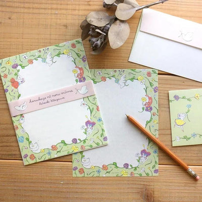 cozyca Letter Set -spring breeze- by heisuke kitazawa