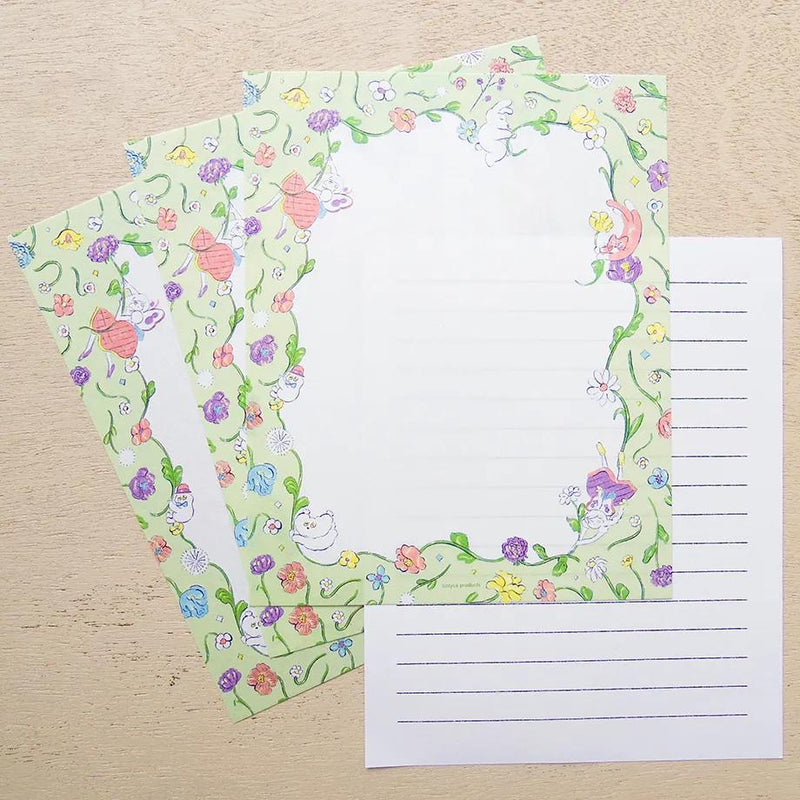 cozyca Letter Set -spring breeze- by heisuke kitazawa