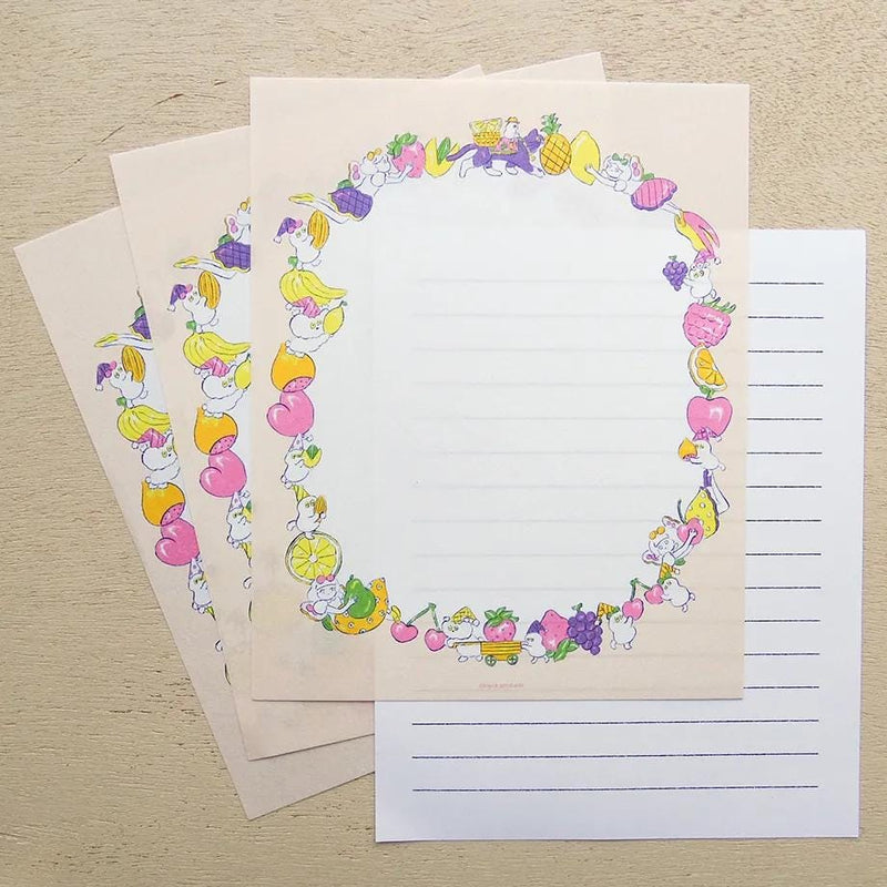 cozyca Letter Set -spring fruits- by heisuke kitazawa