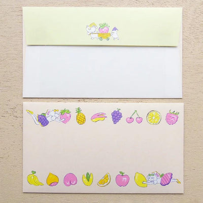 cozyca Letter Set -spring fruits- by heisuke kitazawa