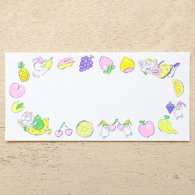 Letter Paper -Fruits- by heisuke kitazawa / cozyca products /