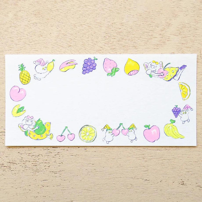 Letter Paper -Fruits- by heisuke kitazawa / cozyca products /