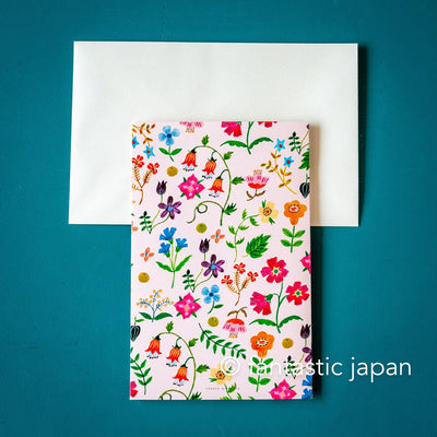 Birthday card -Botanical garden- by Aiko Fukawa /  cozyca pruducts