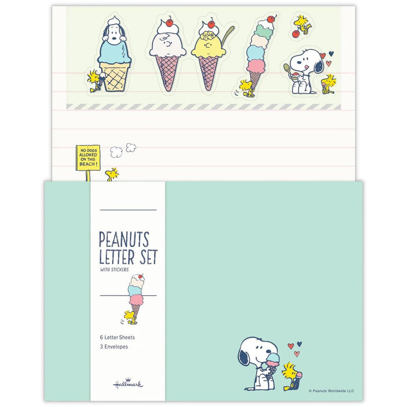 Hallmark / Peanuts Snoopy letter set / Let&