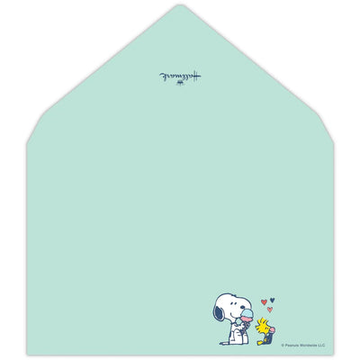 Hallmark / Peanuts Snoopy letter set / Let's have a journey -ice cream-