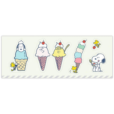 Hallmark / Peanuts Snoopy letter set / Let's have a journey -ice cream-