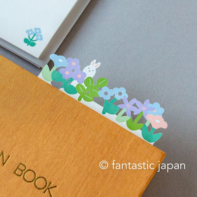 Die-cut Sticky Notes -flower fields-