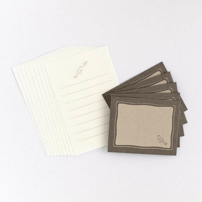 Mini letter set / utatane -birdsond-
