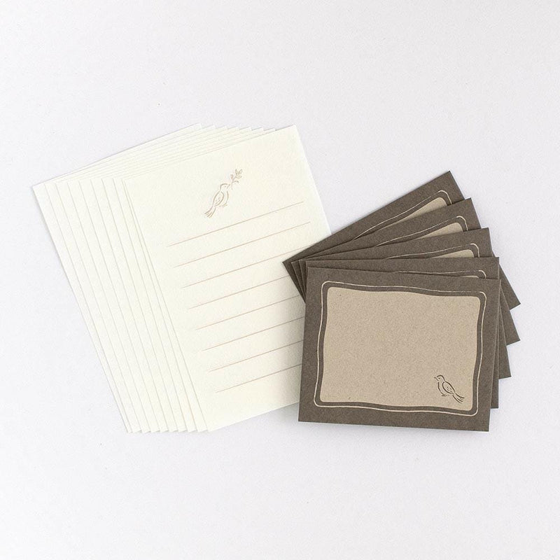 Mini letter set / utatane -birdsond-