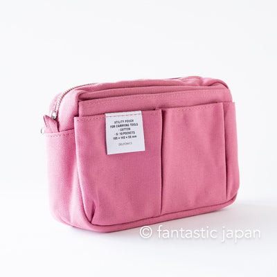 DELFONICS / 10 pocket Inner Carrying bag / S size -pink-