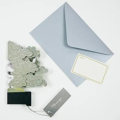 Bonsai pop-up greeting card -Shinpaku juniper-