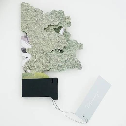 Bonsai pop-up greeting card -Shinpaku juniper-