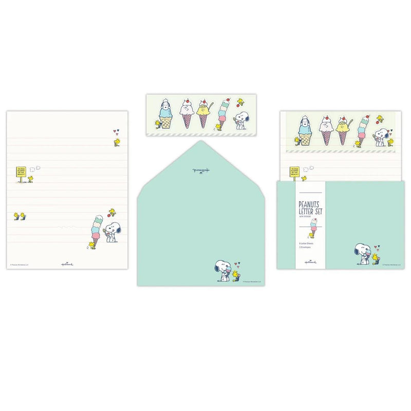 Hallmark / Peanuts Snoopy letter set / Let&