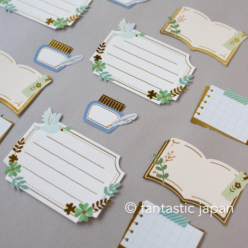 MIDORI Paper Craft Museum Message sticker  -stationery-